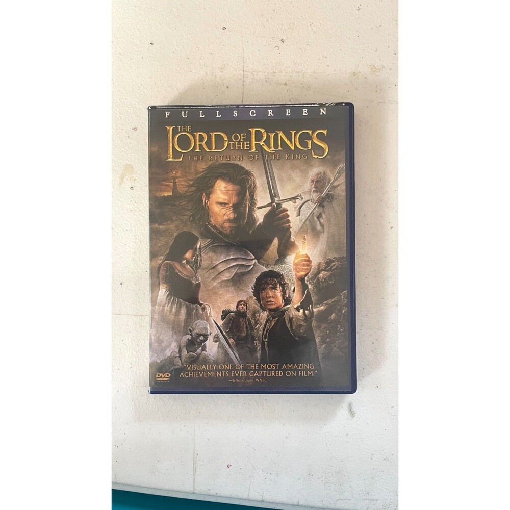Lord of the Rings Return of the King DVD 2 Disc Widescreen Set Complete Inserts